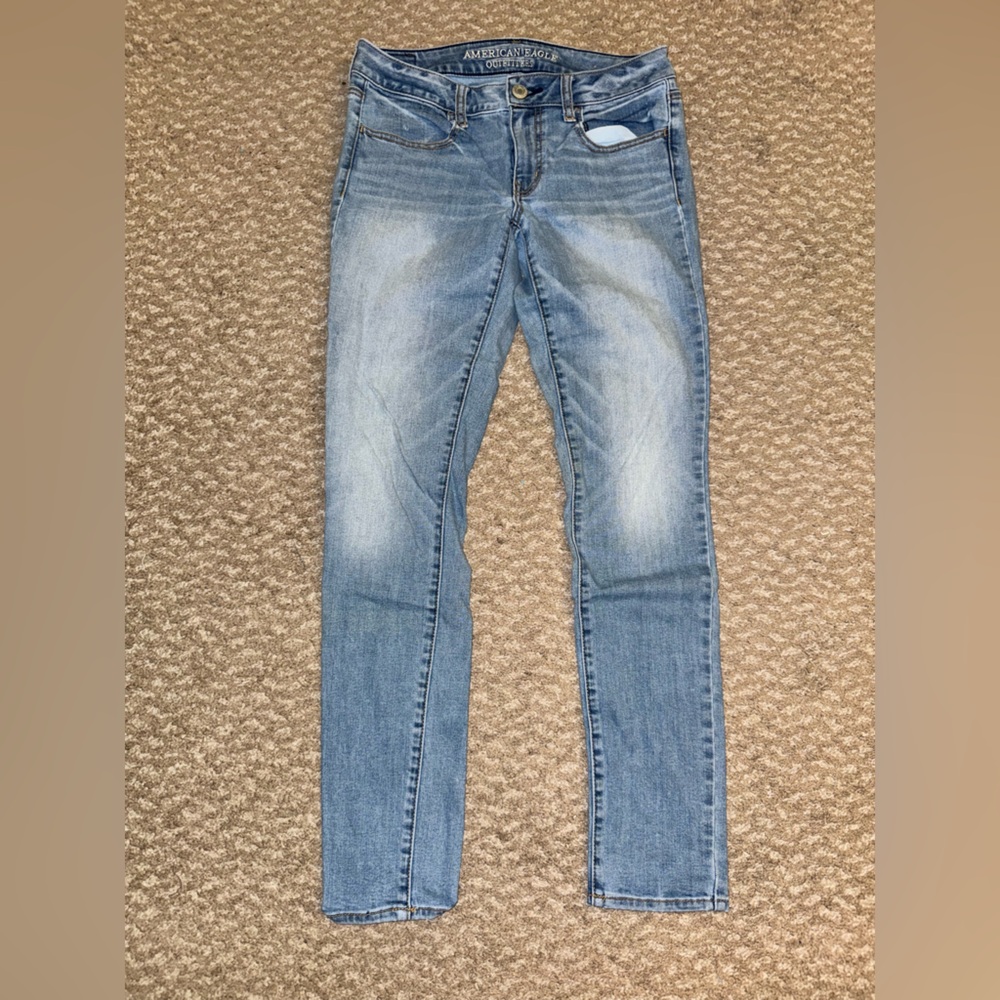 American Eagle Light Blue Skinny Jeans